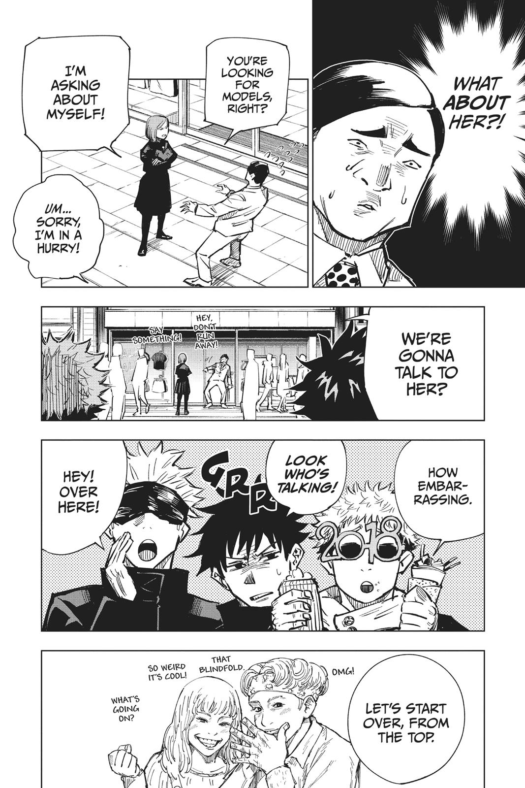 Read Jujutsu Kaisen ENGLISH Manga Online