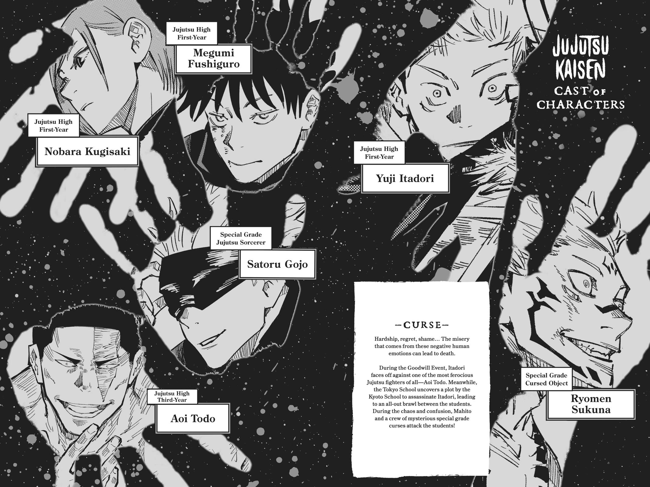 Read Jujutsu Kaisen ENGLISH Manga Online
