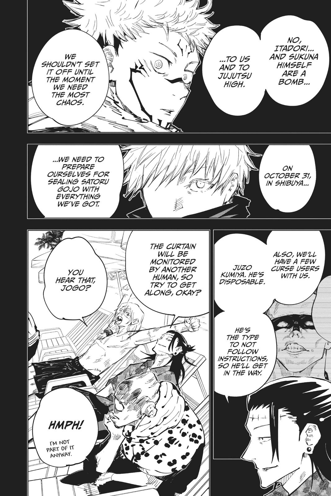 Read Jujutsu Kaisen ENGLISH Manga Online