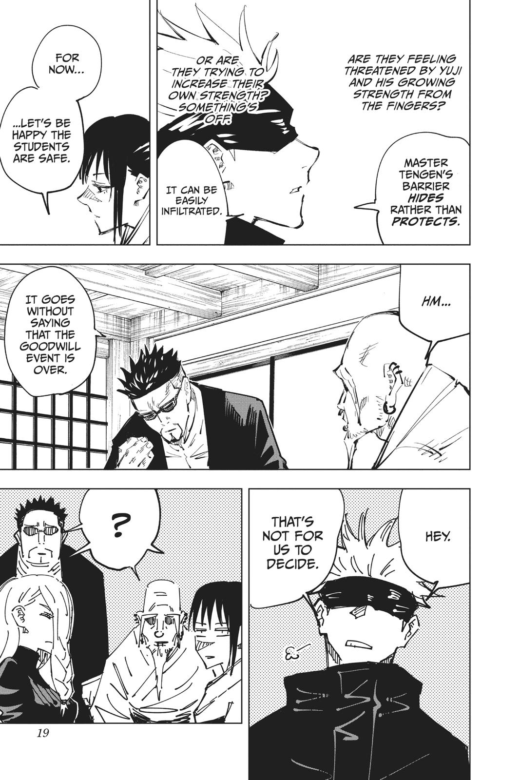 Read Jujutsu Kaisen ENGLISH Manga Online