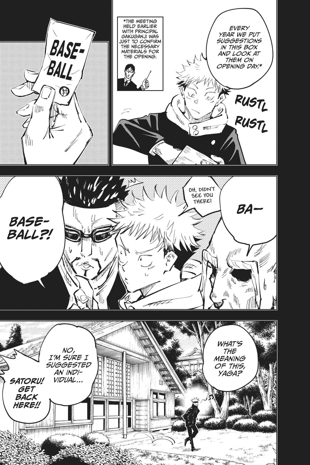 Read Jujutsu Kaisen ENGLISH Manga Online