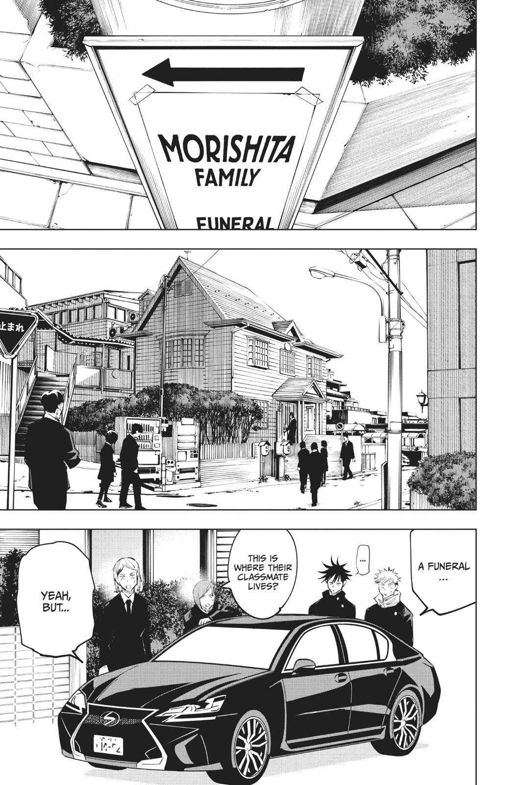 Read Jujutsu Kaisen ENGLISH Manga Online