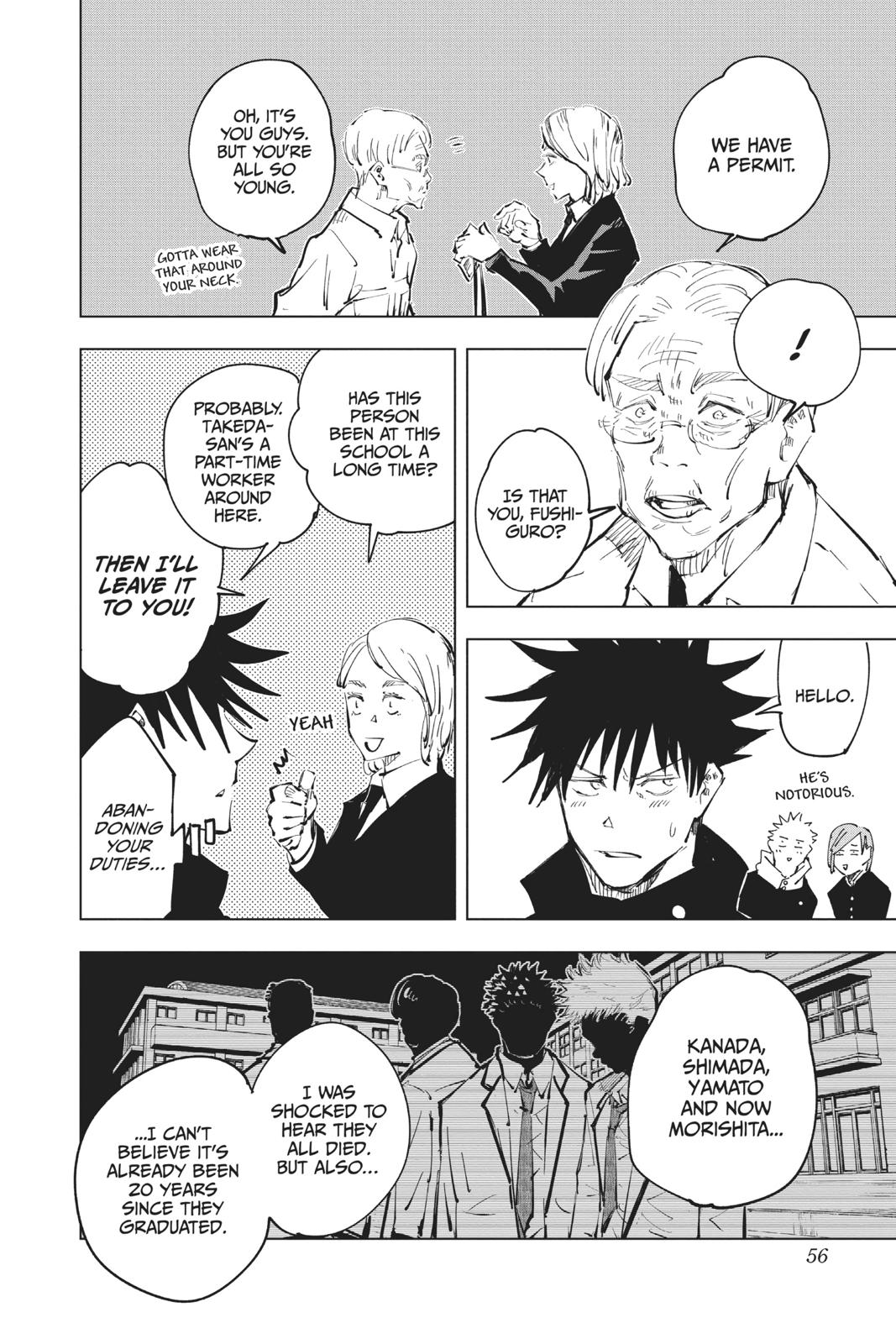 Read Jujutsu Kaisen ENGLISH Manga Online