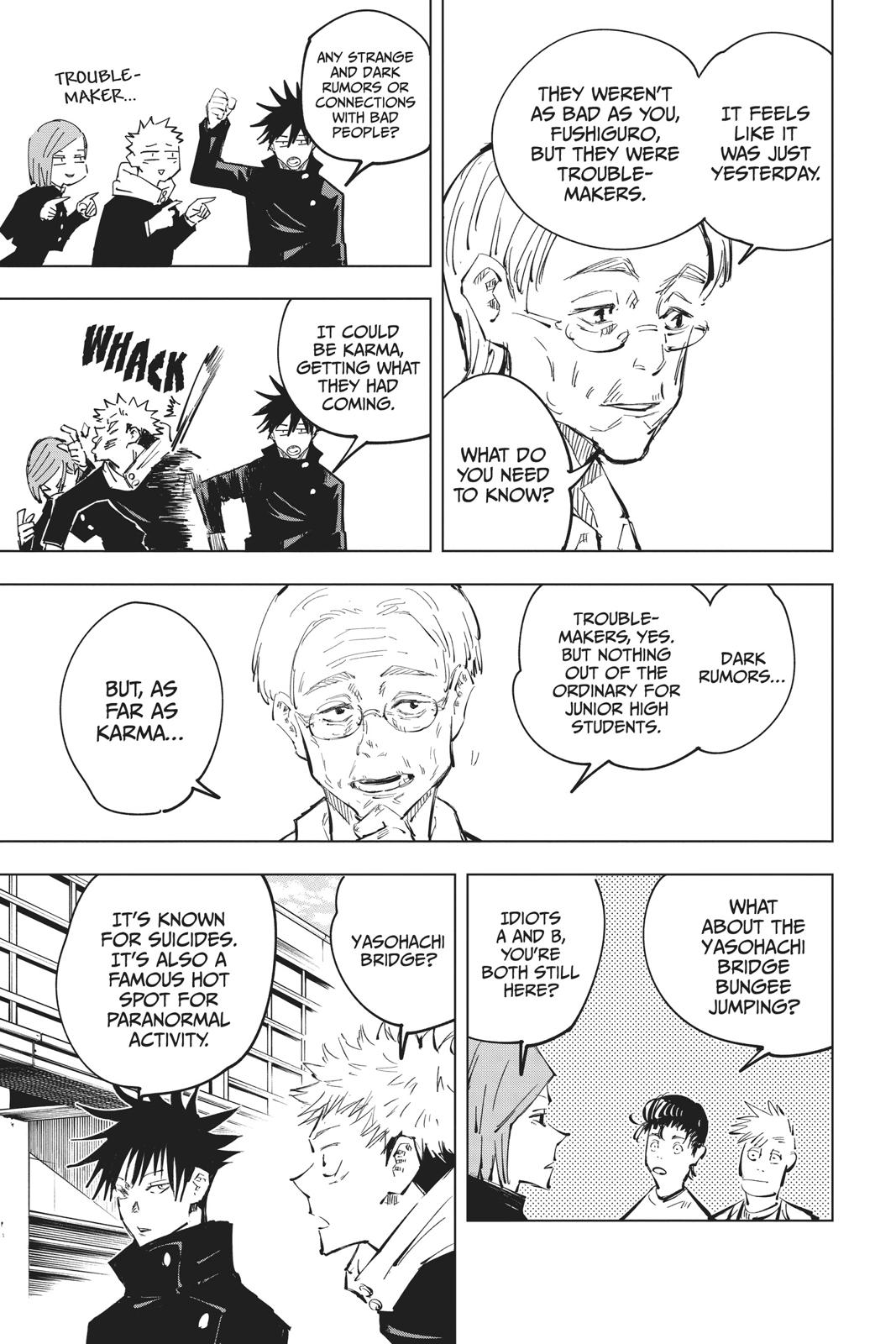 Read Jujutsu Kaisen ENGLISH Manga Online