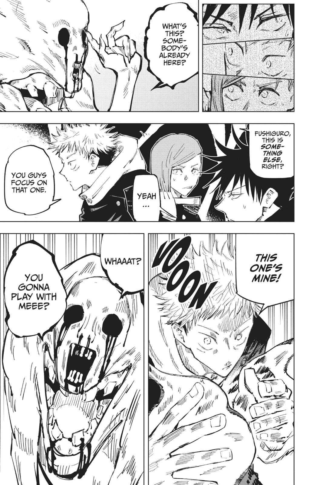 Read Jujutsu Kaisen ENGLISH Manga Online