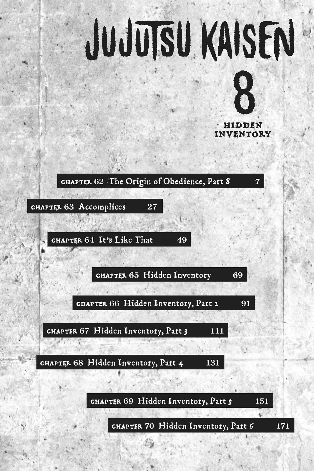 Read Jujutsu Kaisen ENGLISH Manga Online