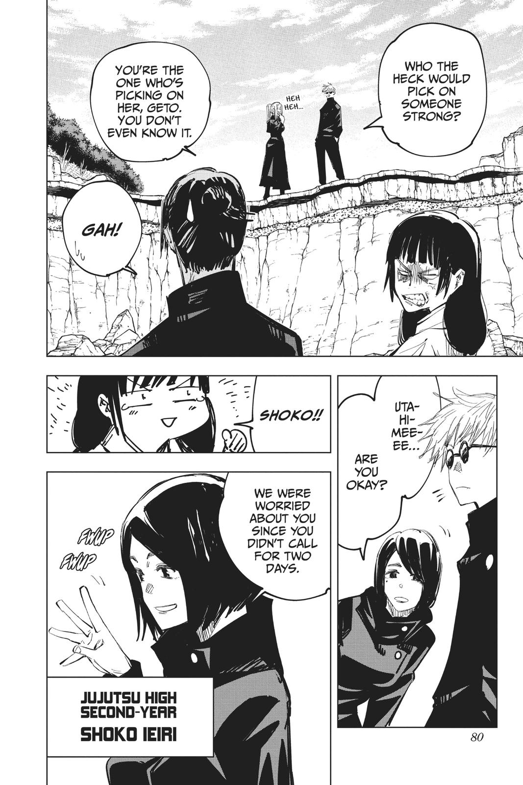 Read Jujutsu Kaisen ENGLISH Manga Online