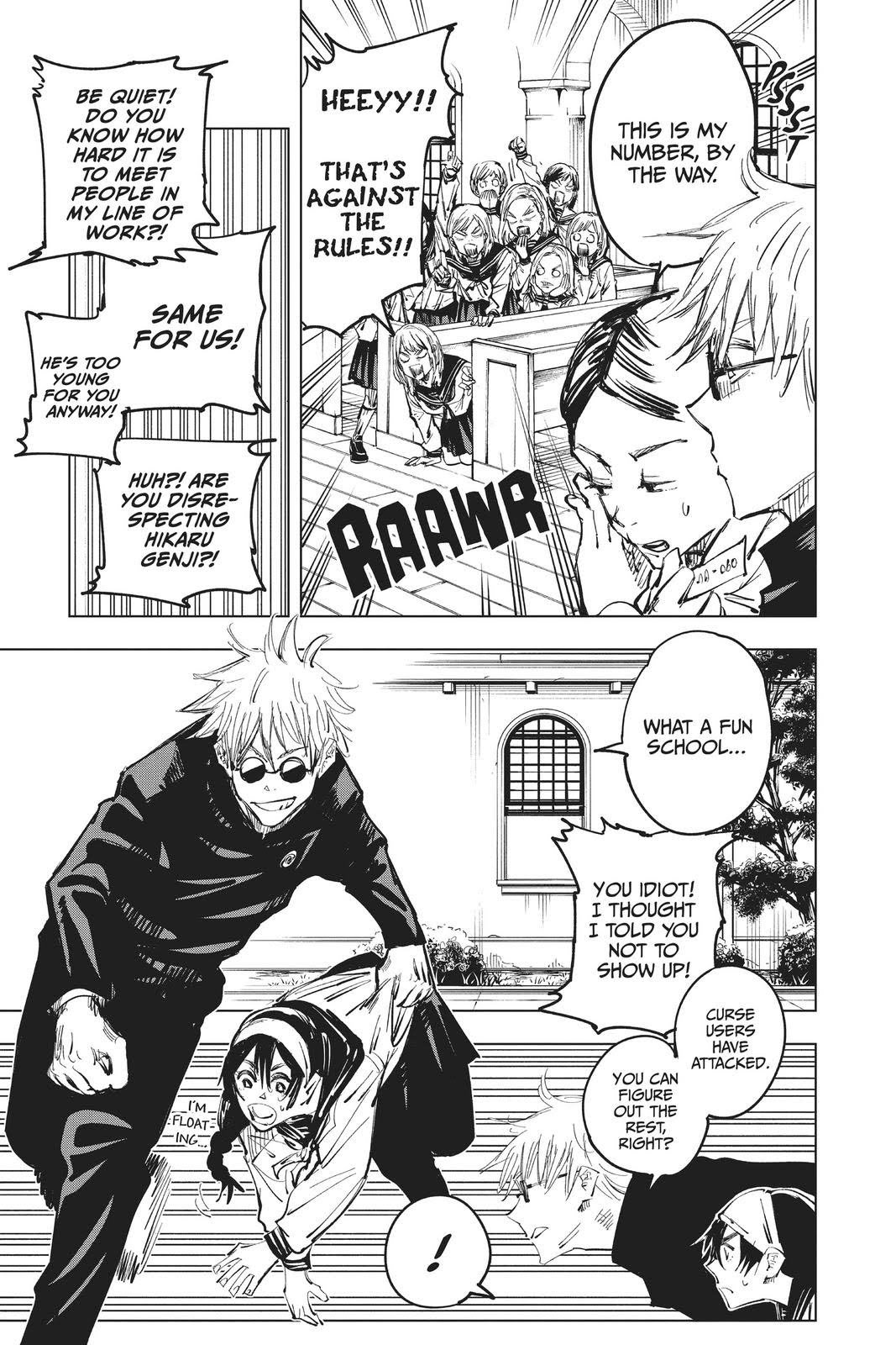 Read Jujutsu Kaisen ENGLISH Manga Online