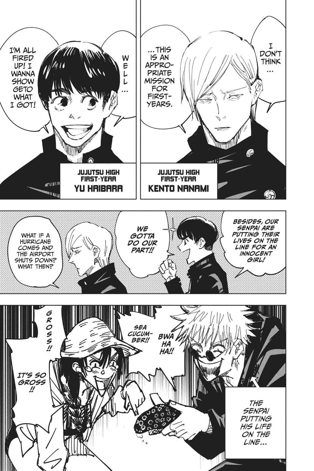 Read Jujutsu Kaisen ENGLISH Manga Online