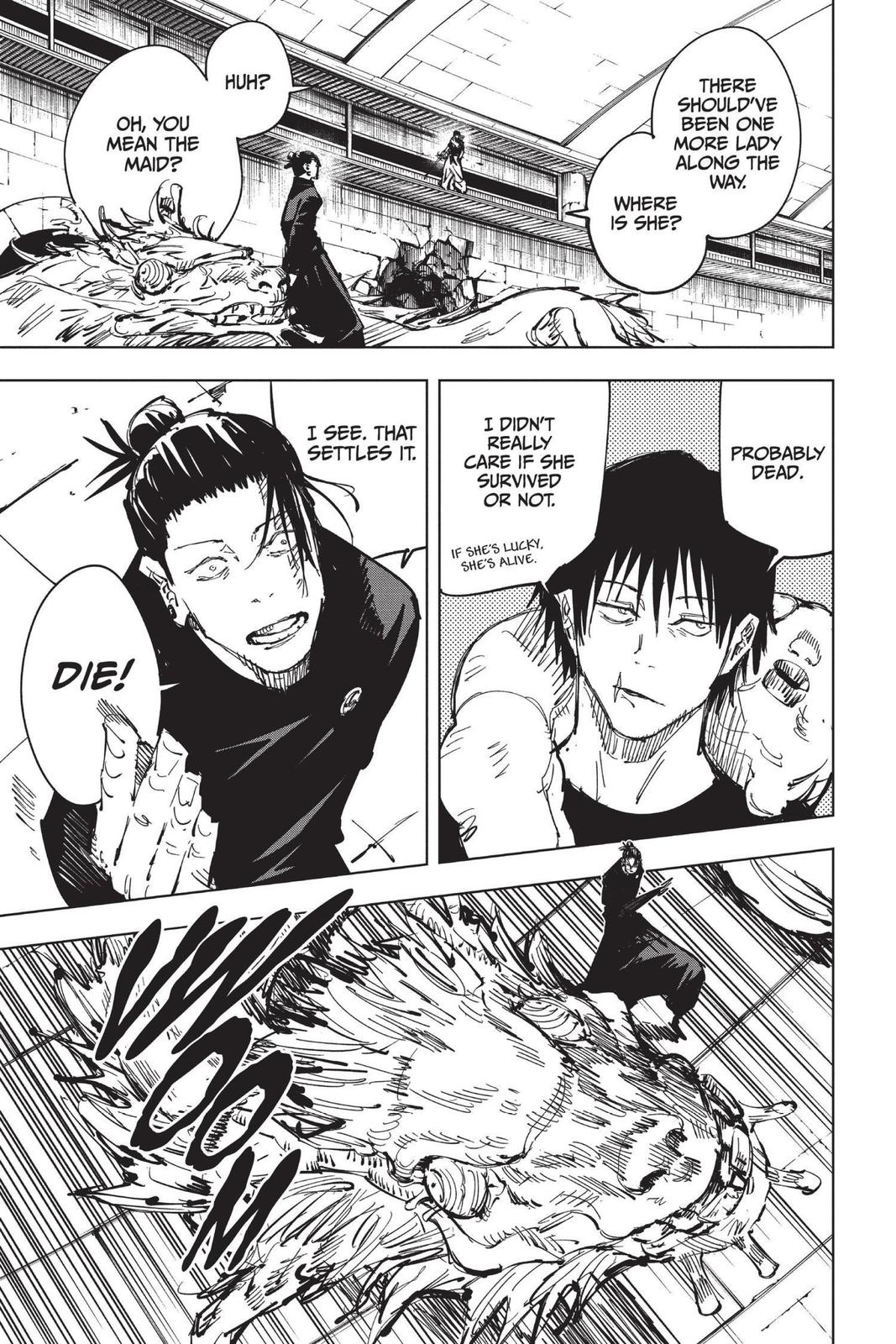 Read Jujutsu Kaisen ENGLISH Manga Online