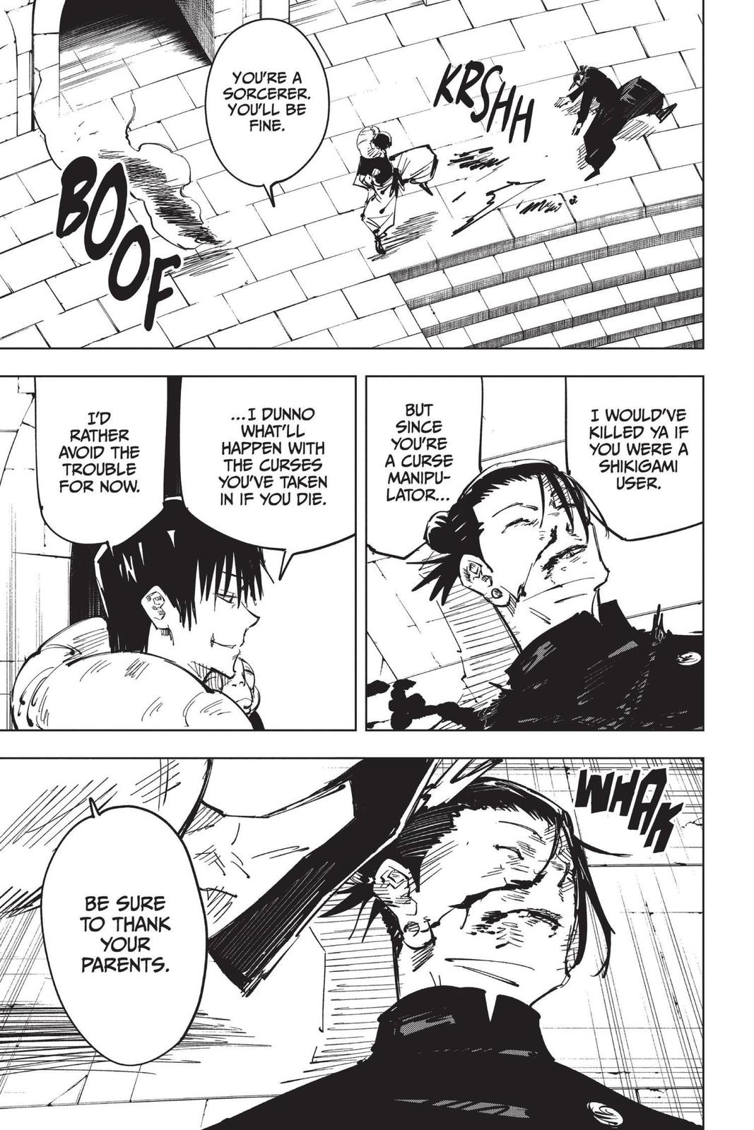 Read Jujutsu Kaisen ENGLISH Manga Online