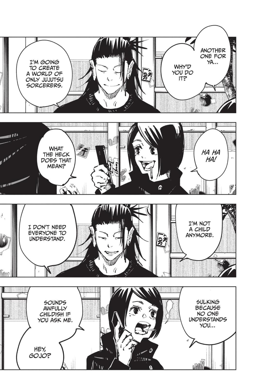 Read Jujutsu Kaisen ENGLISH Manga Online