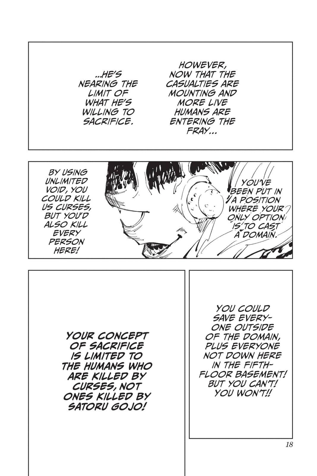 Read Jujutsu Kaisen ENGLISH Manga Online
