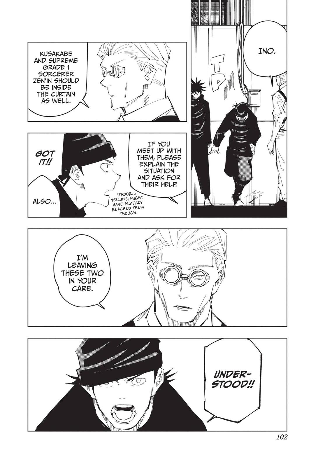 Read Jujutsu Kaisen ENGLISH Manga Online