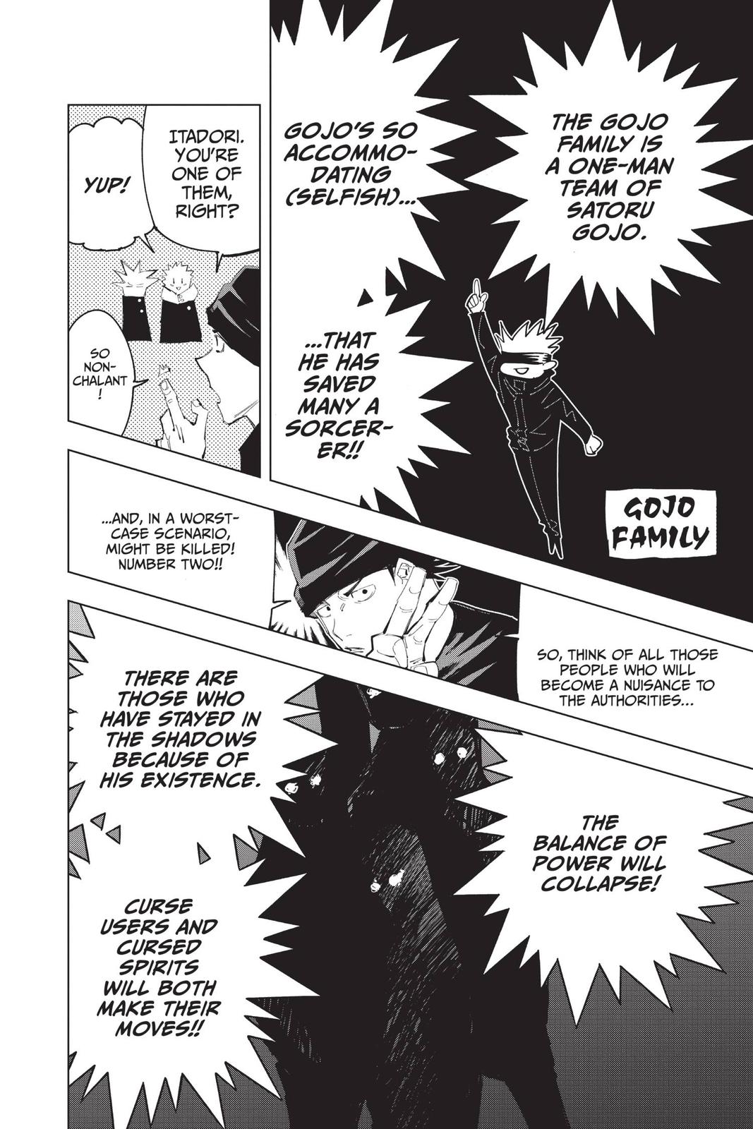 Read Jujutsu Kaisen ENGLISH Manga Online