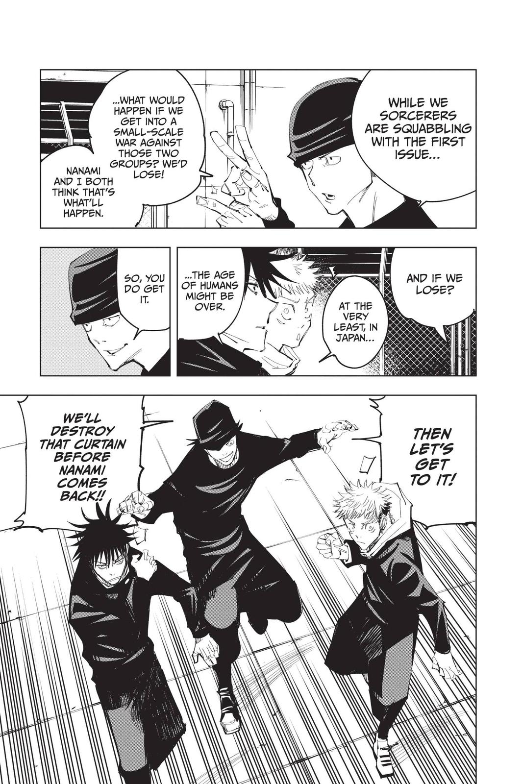 Read Jujutsu Kaisen ENGLISH Manga Online