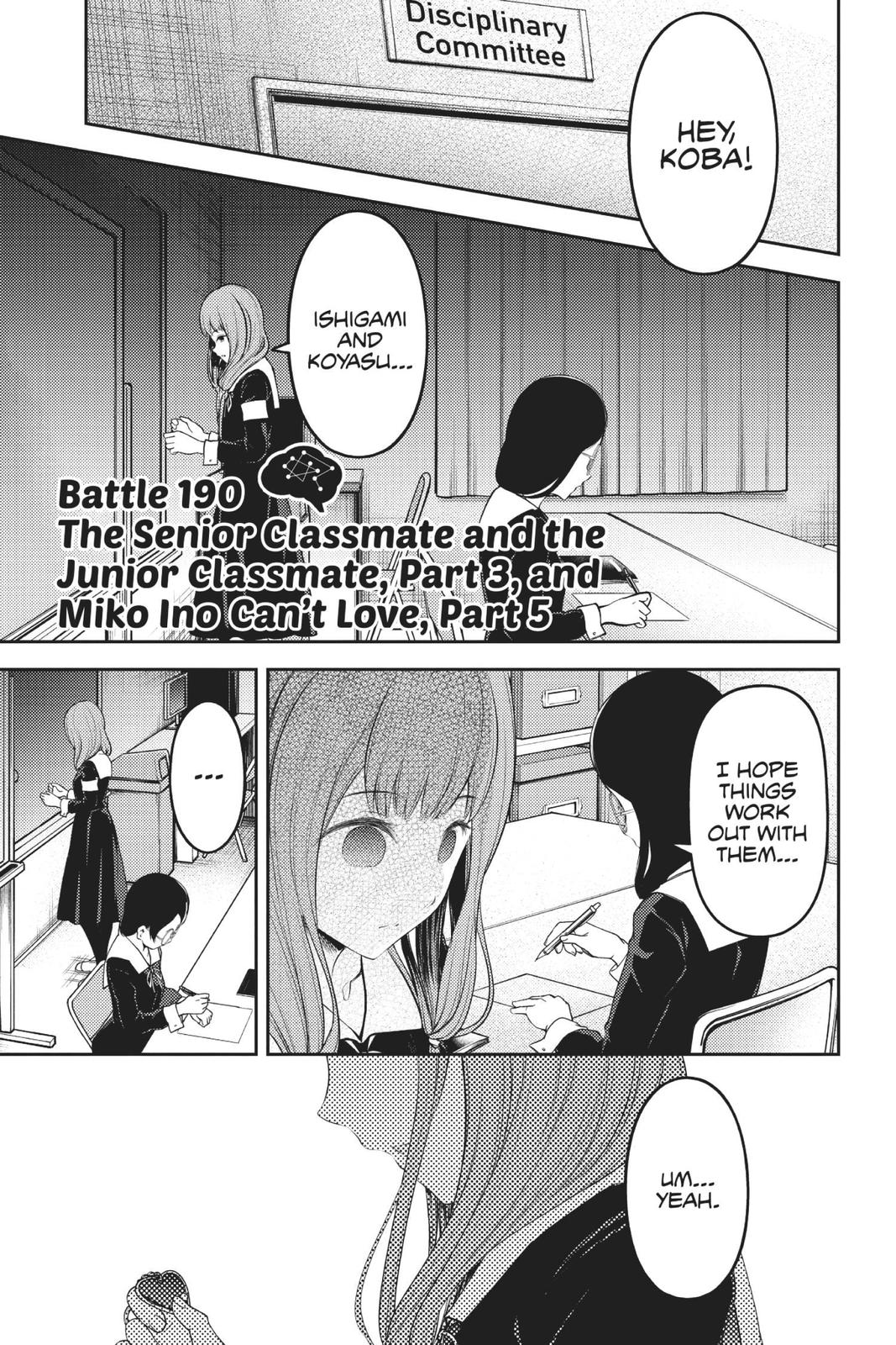 Read Kaguya-sama Love Is War ENGLISH Manga Online