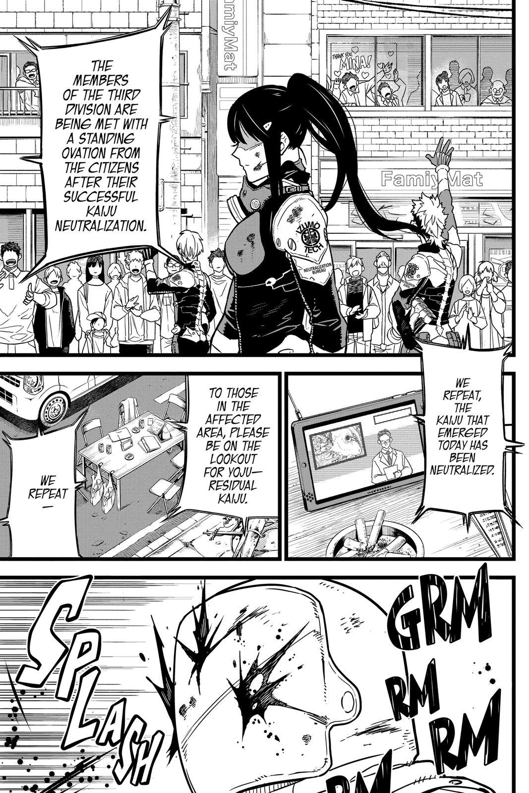 Read Kaiju No.8 ENGLISH Manga Online