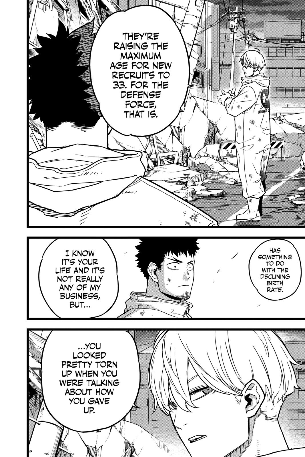 Read Kaiju No.8 ENGLISH Manga Online