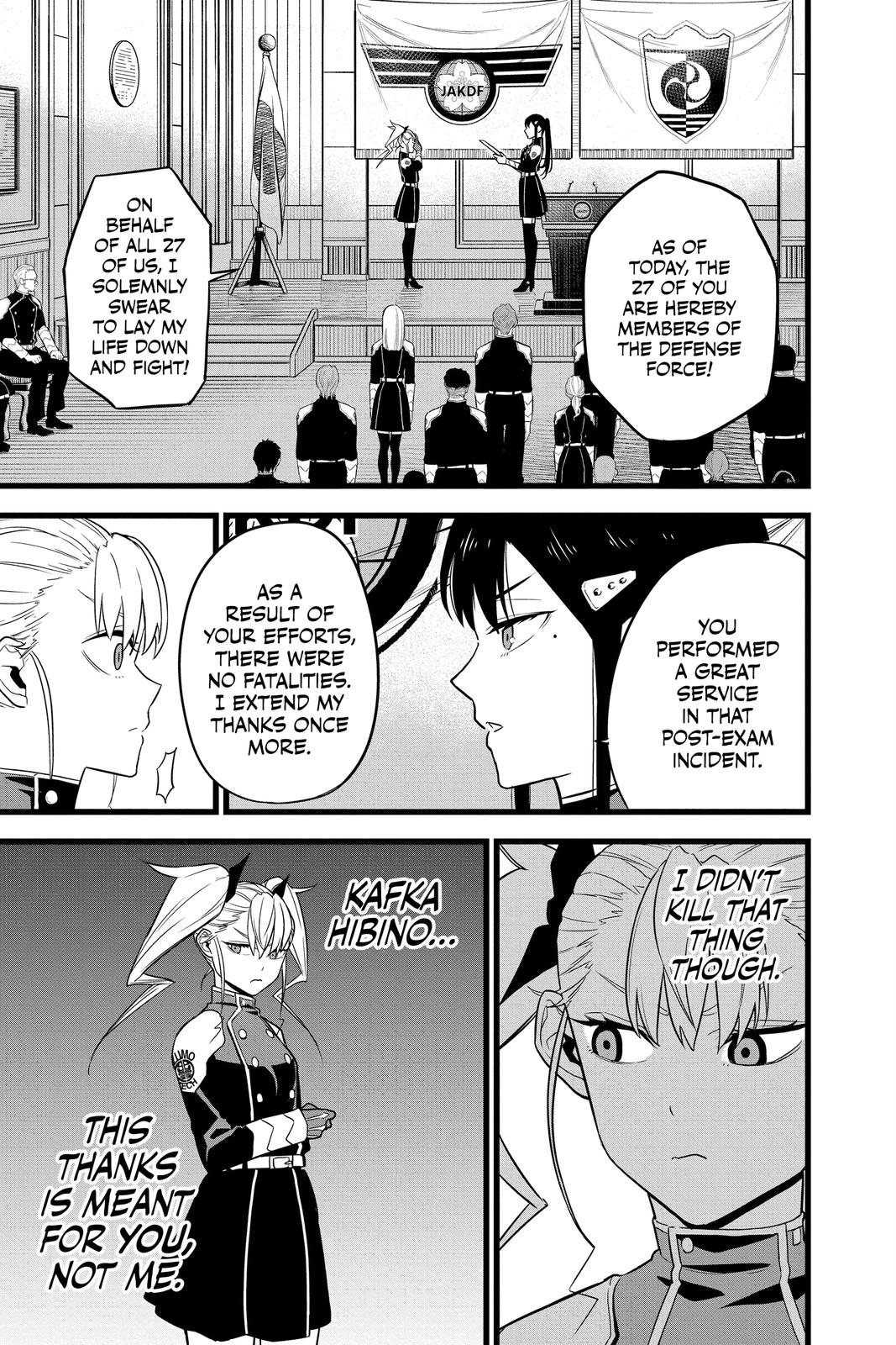 Read Kaiju No.8 ENGLISH Manga Online