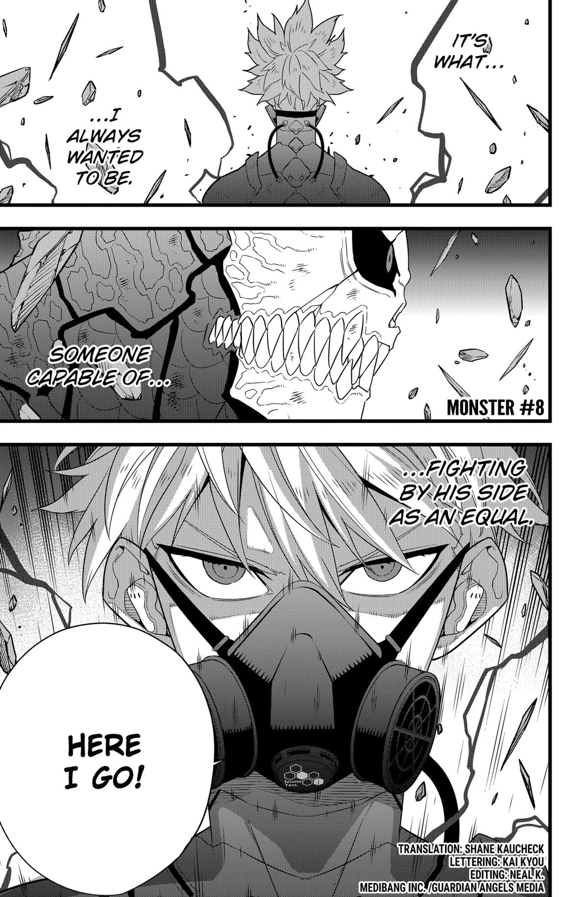 Read Kaiju No.8 ENGLISH Manga Online