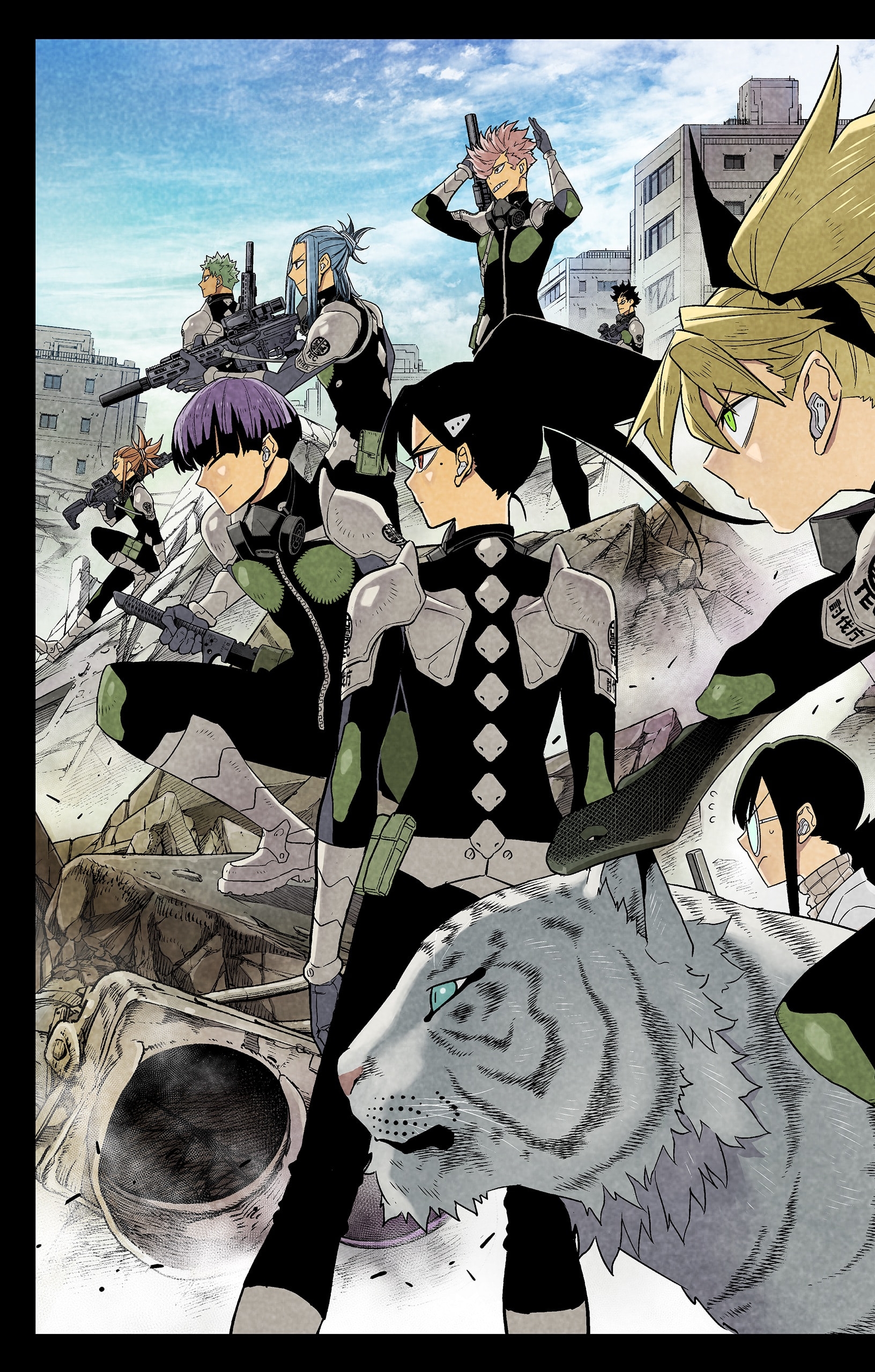 Read Kaiju No.8 ENGLISH Manga Online