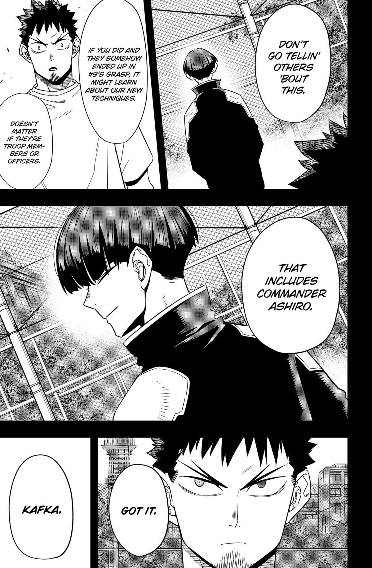 Read Kaiju No.8 ENGLISH Manga Online