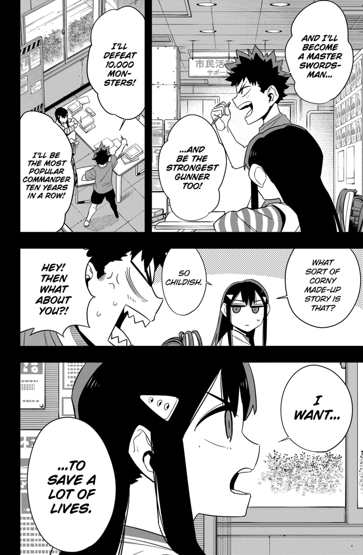 Read Kaiju No.8 ENGLISH Manga Online