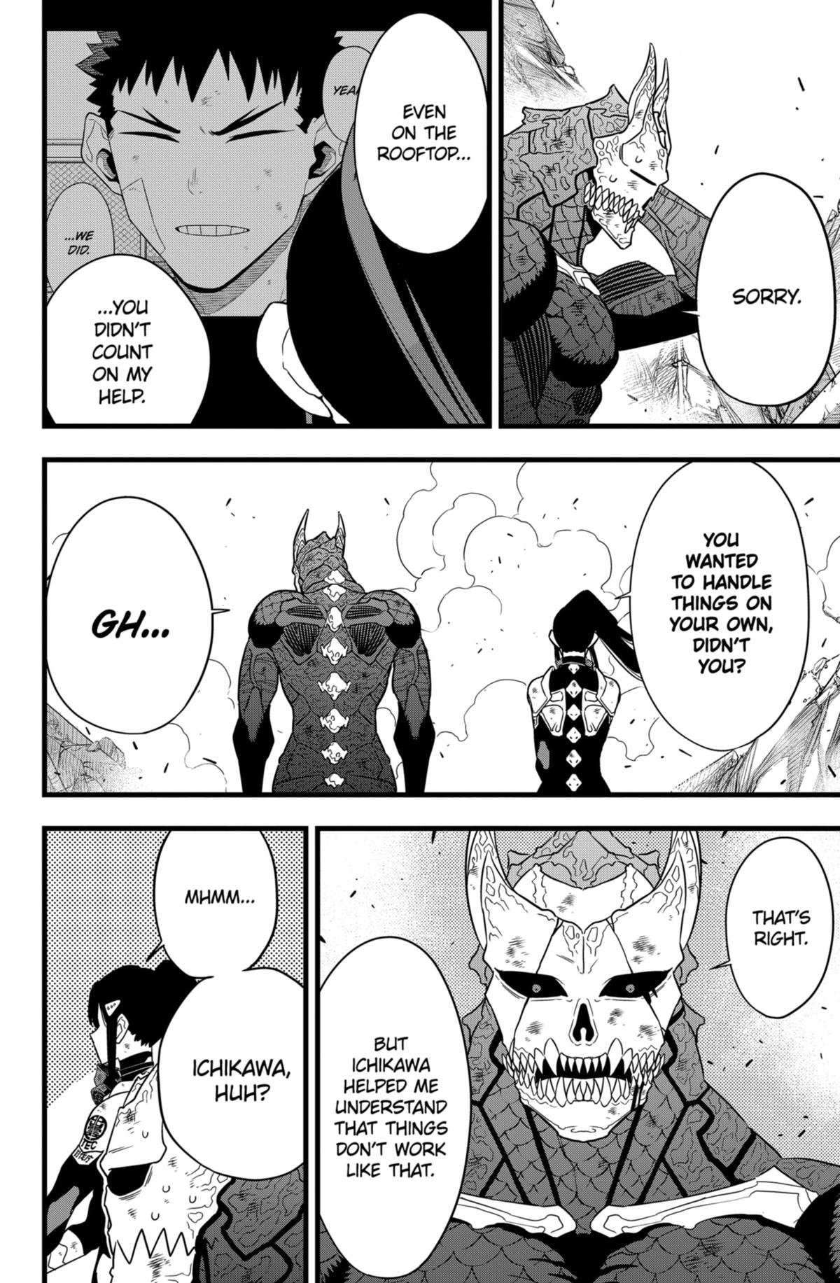 Read Kaiju No.8 ENGLISH Manga Online