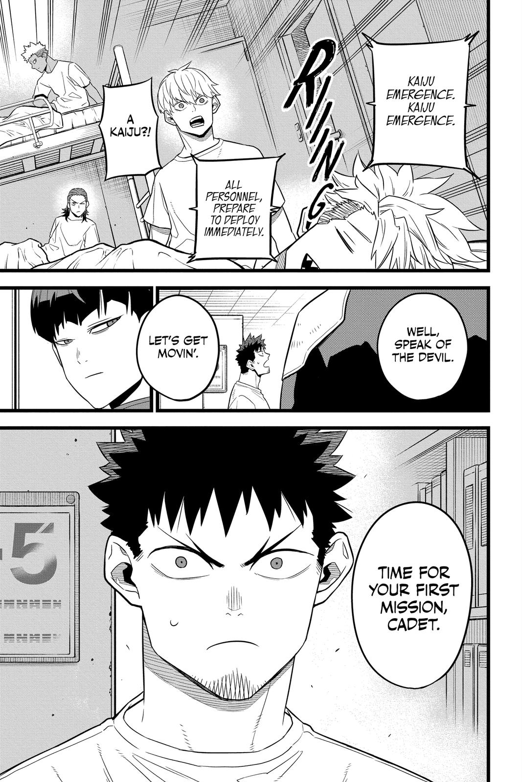 Read Kaiju No.8 ENGLISH Manga Online