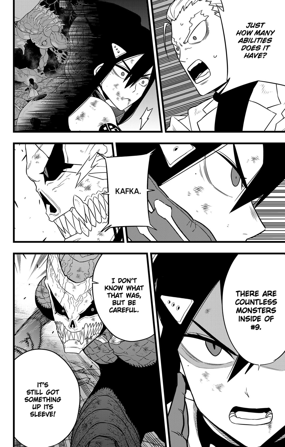 Read Kaiju No.8 ENGLISH Manga Online