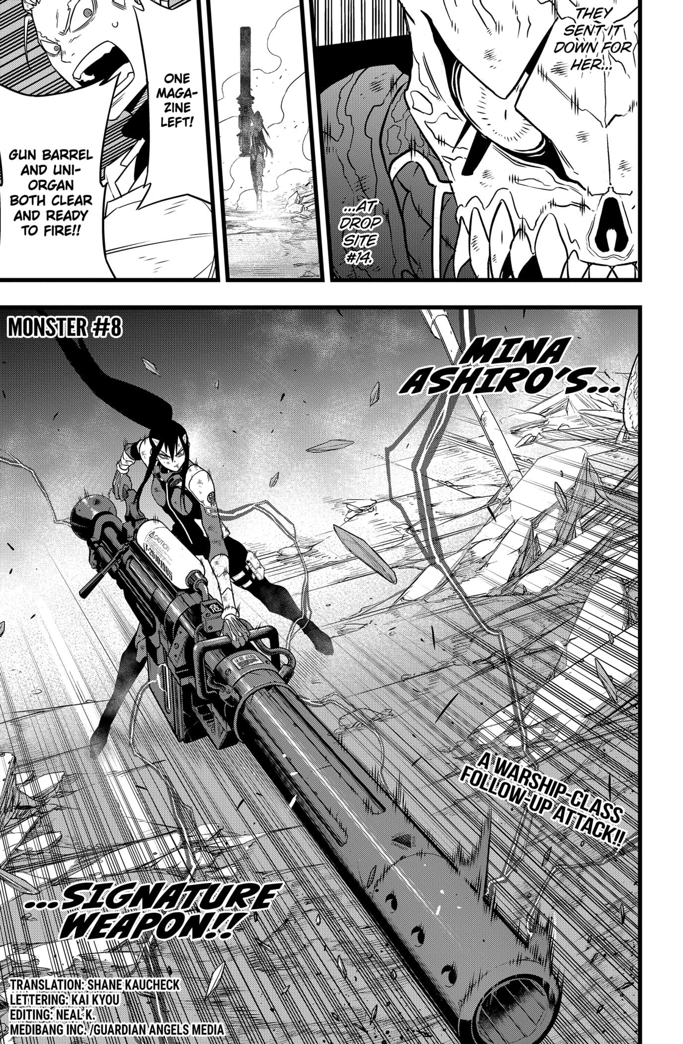 Read Kaiju No.8 ENGLISH Manga Online