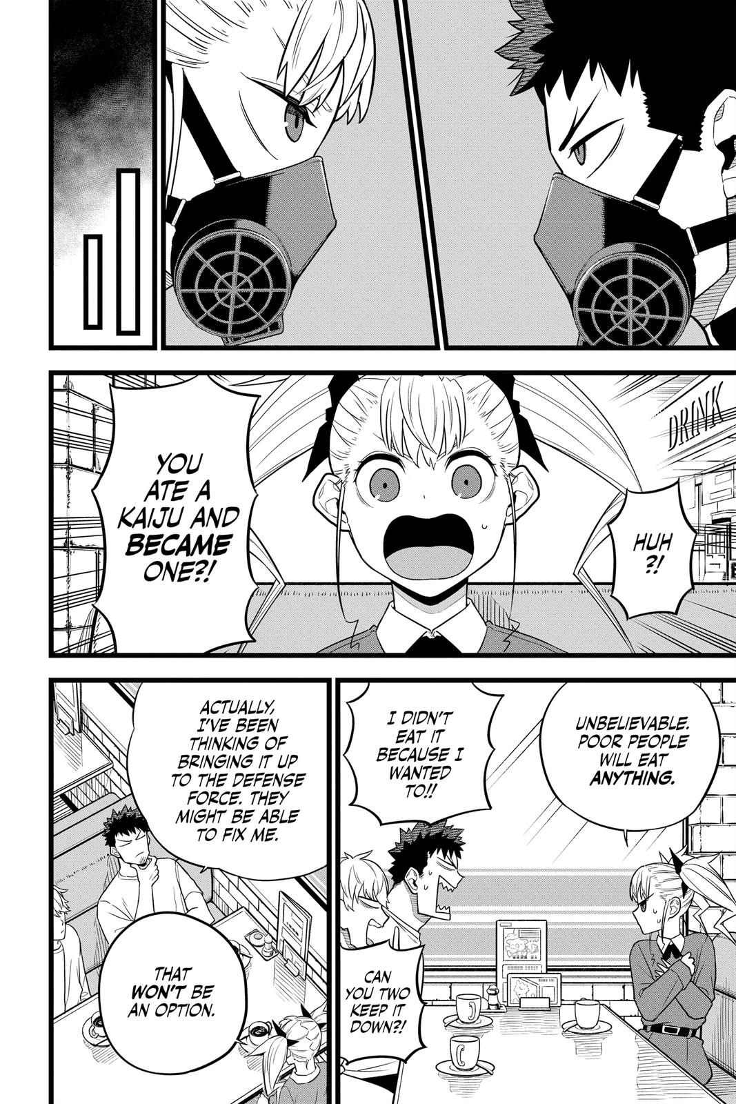 Read Kaiju No.8 ENGLISH Manga Online