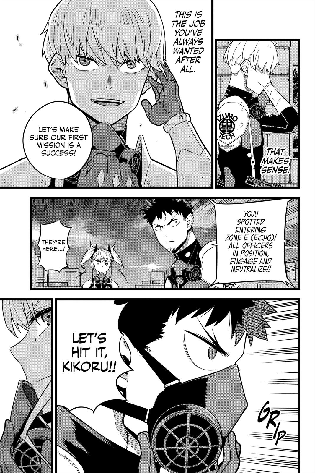 Read Kaiju No.8 ENGLISH Manga Online