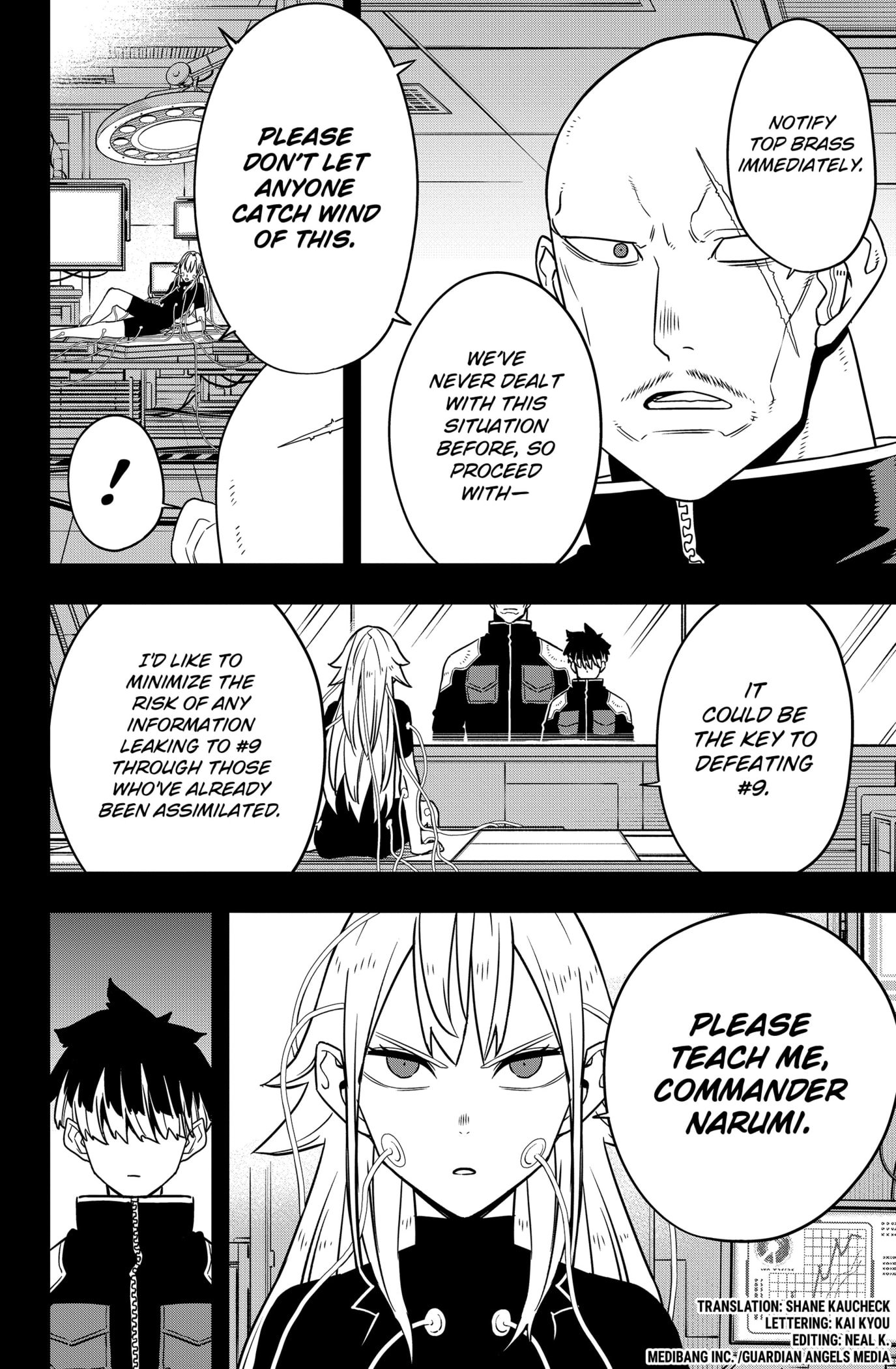 Read Kaiju No.8 ENGLISH Manga Online