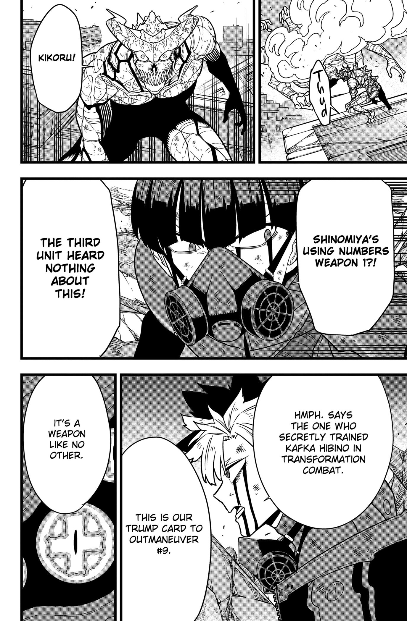 Read Kaiju No.8 ENGLISH Manga Online