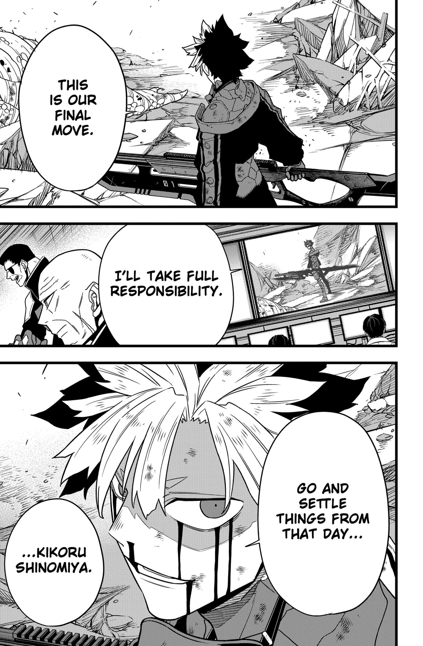 Read Kaiju No.8 ENGLISH Manga Online