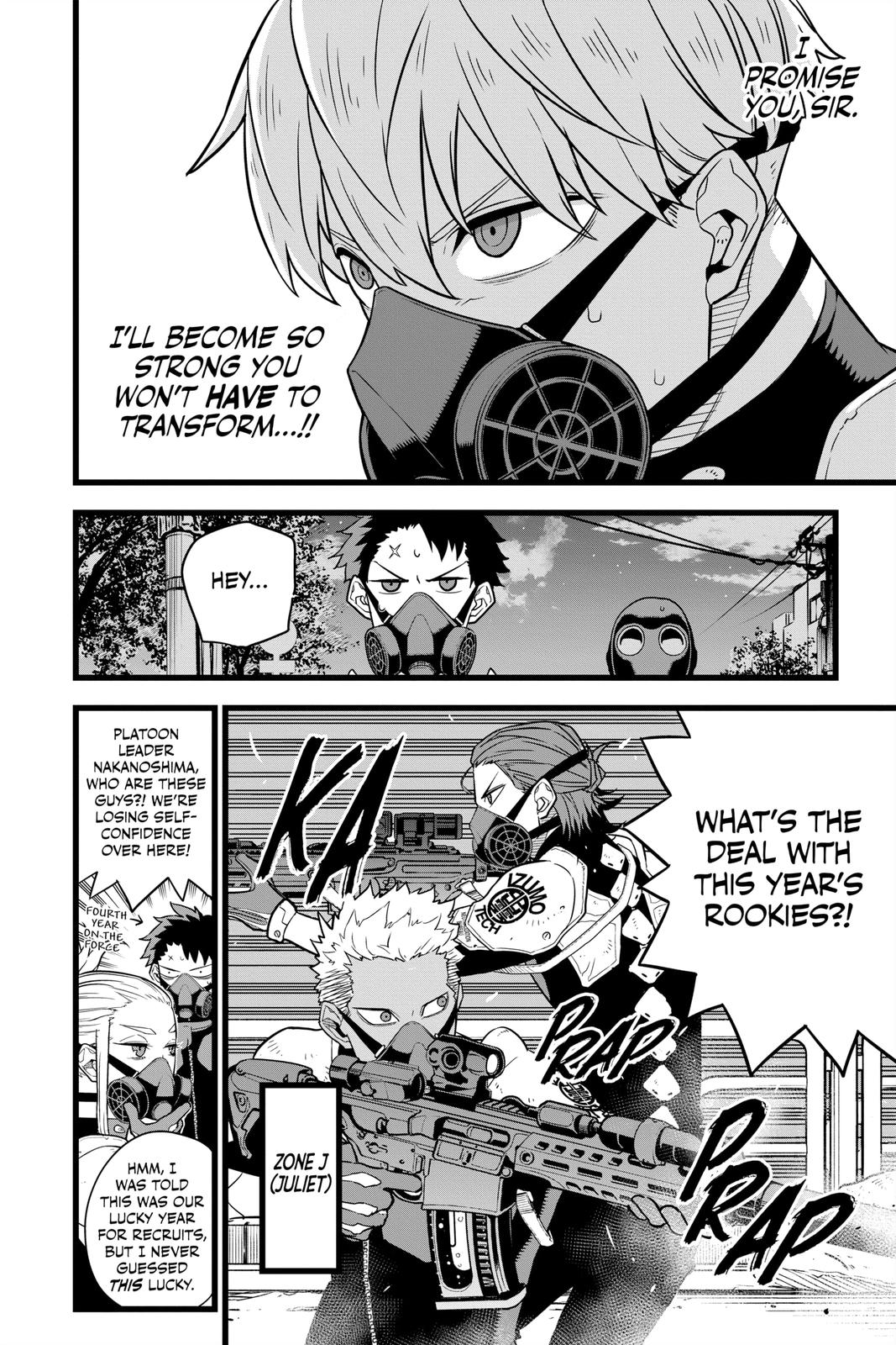 Read Kaiju No.8 ENGLISH Manga Online