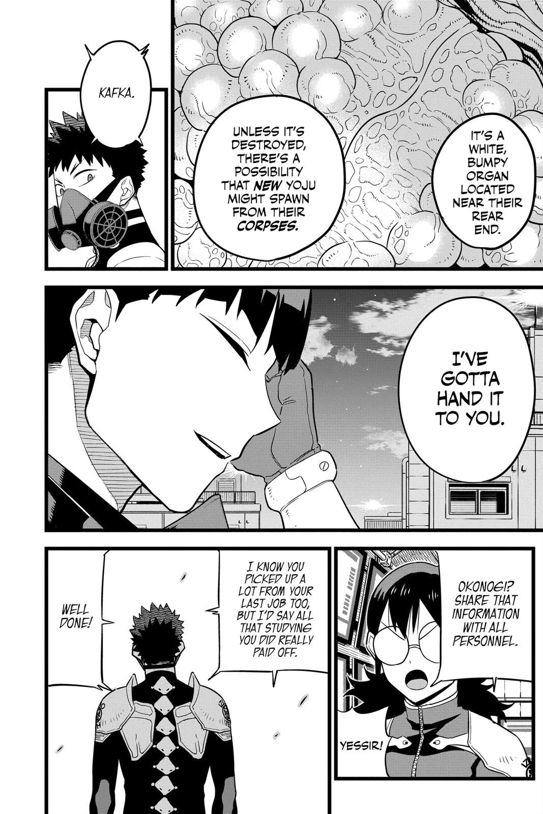 Read Kaiju No.8 ENGLISH Manga Online