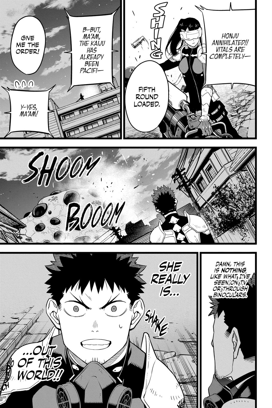 Read Kaiju No.8 ENGLISH Manga Online