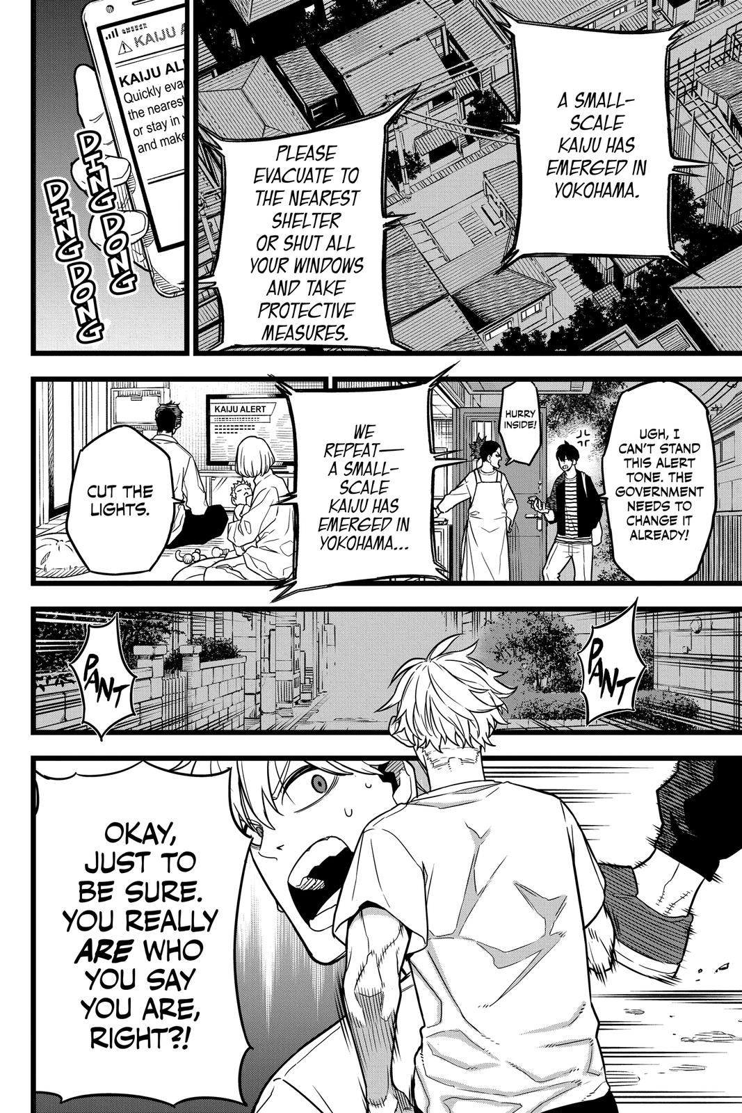 Read Kaiju No.8 ENGLISH Manga Online