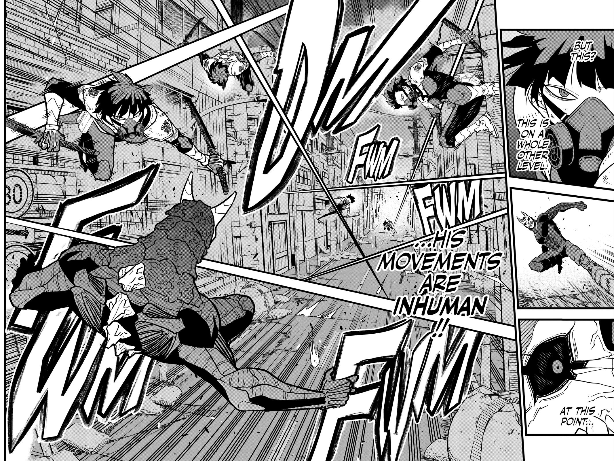 Read Kaiju No.8 ENGLISH Manga Online