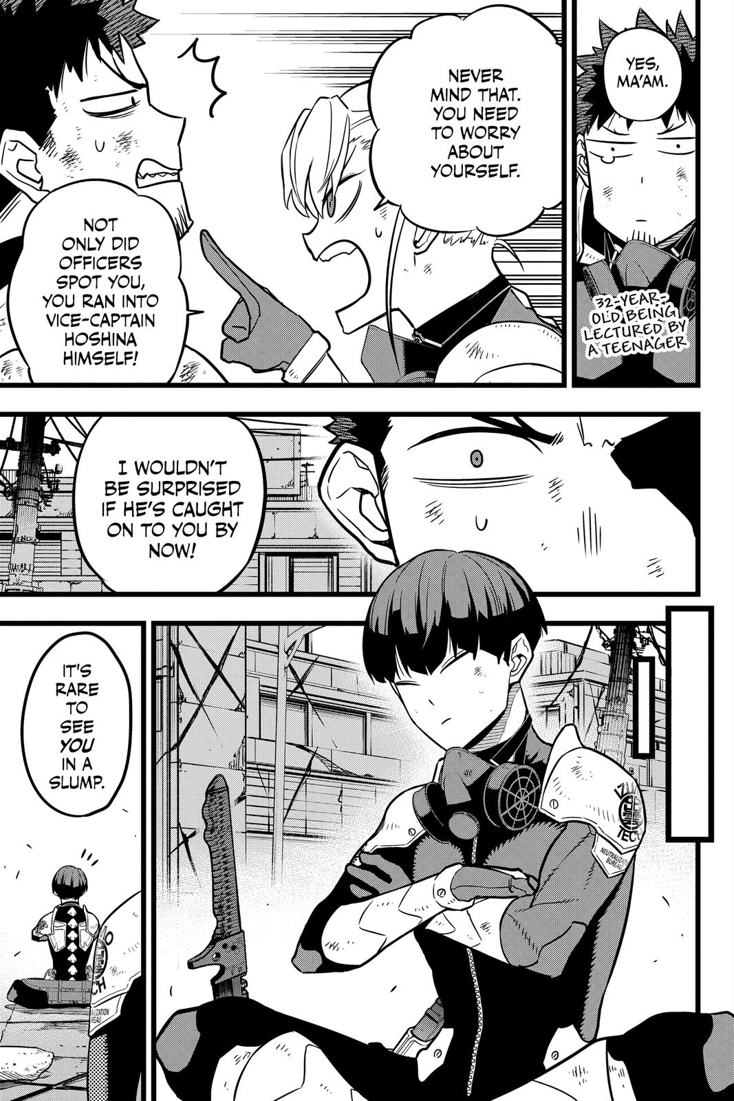 Read Kaiju No.8 ENGLISH Manga Online