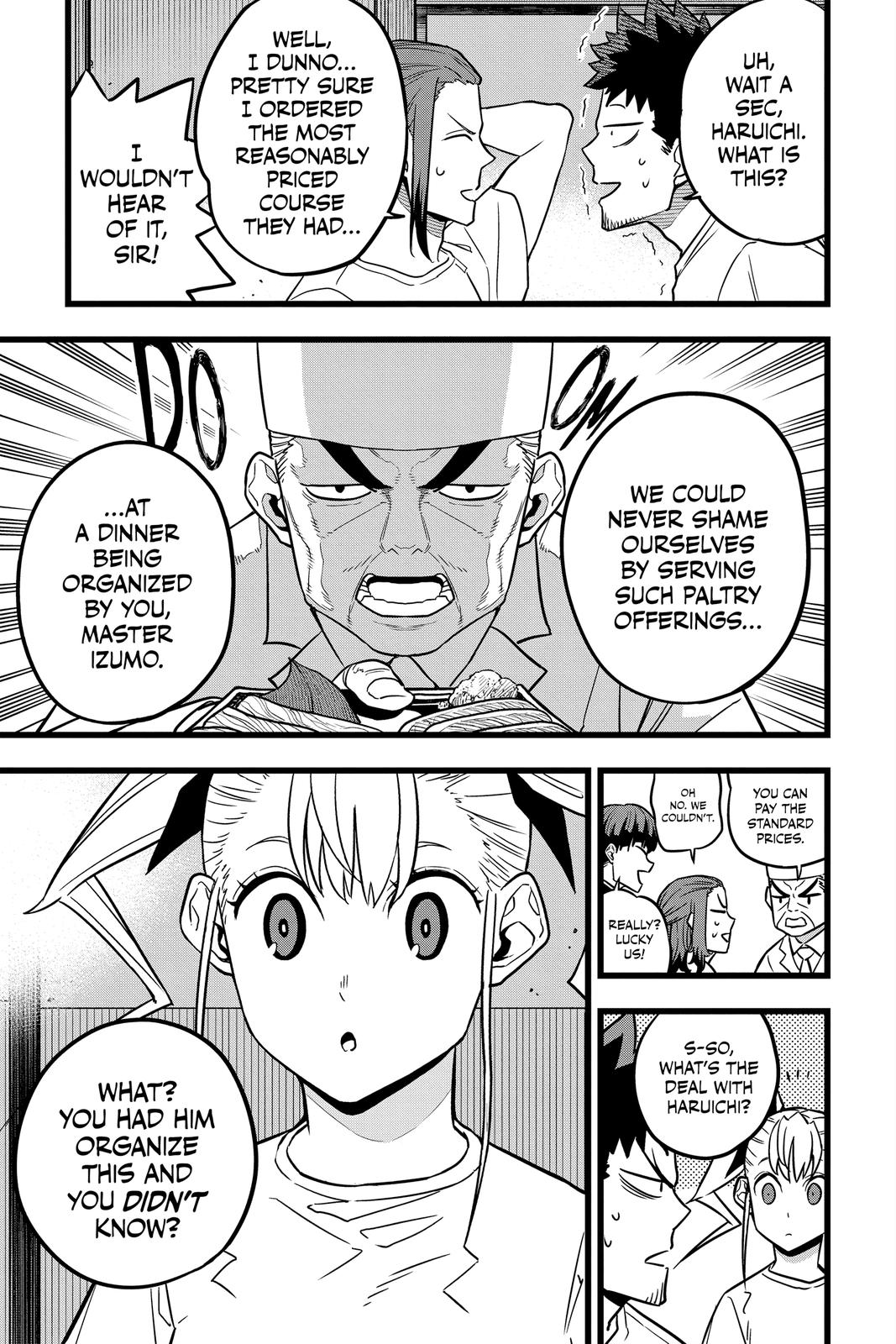 Read Kaiju No.8 ENGLISH Manga Online