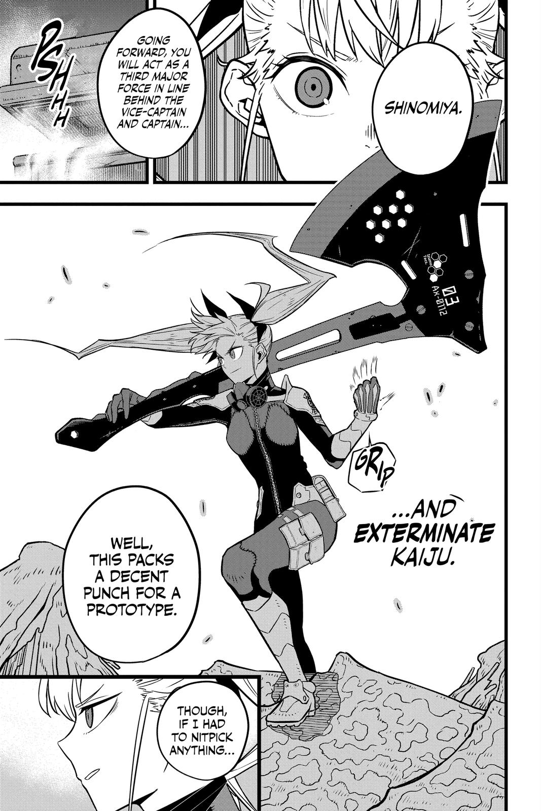 Read Kaiju No.8 ENGLISH Manga Online