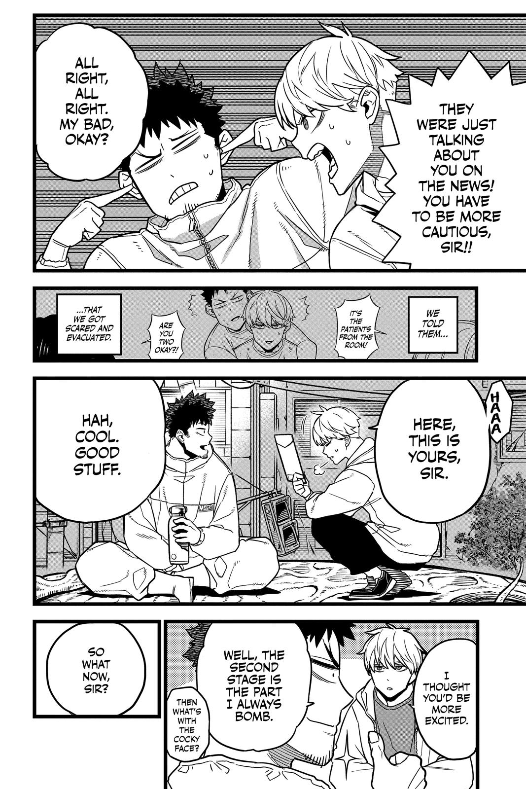 Read Kaiju No.8 ENGLISH Manga Online