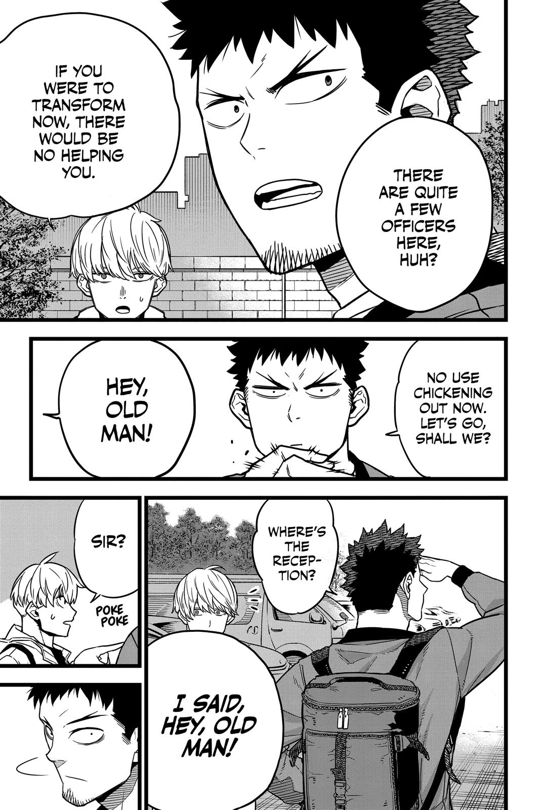 Read Kaiju No.8 ENGLISH Manga Online