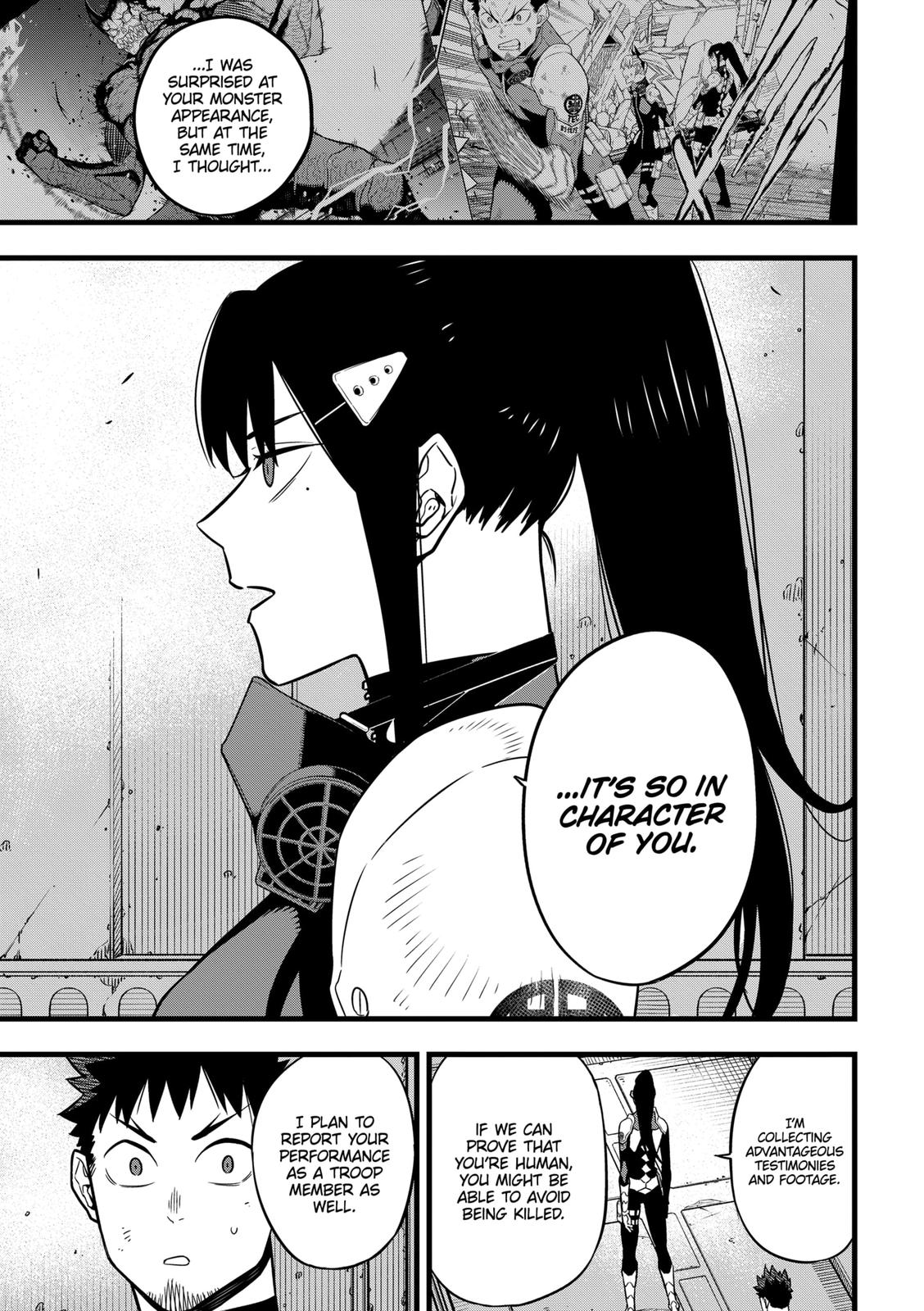 Read Kaiju No.8 ENGLISH Manga Online