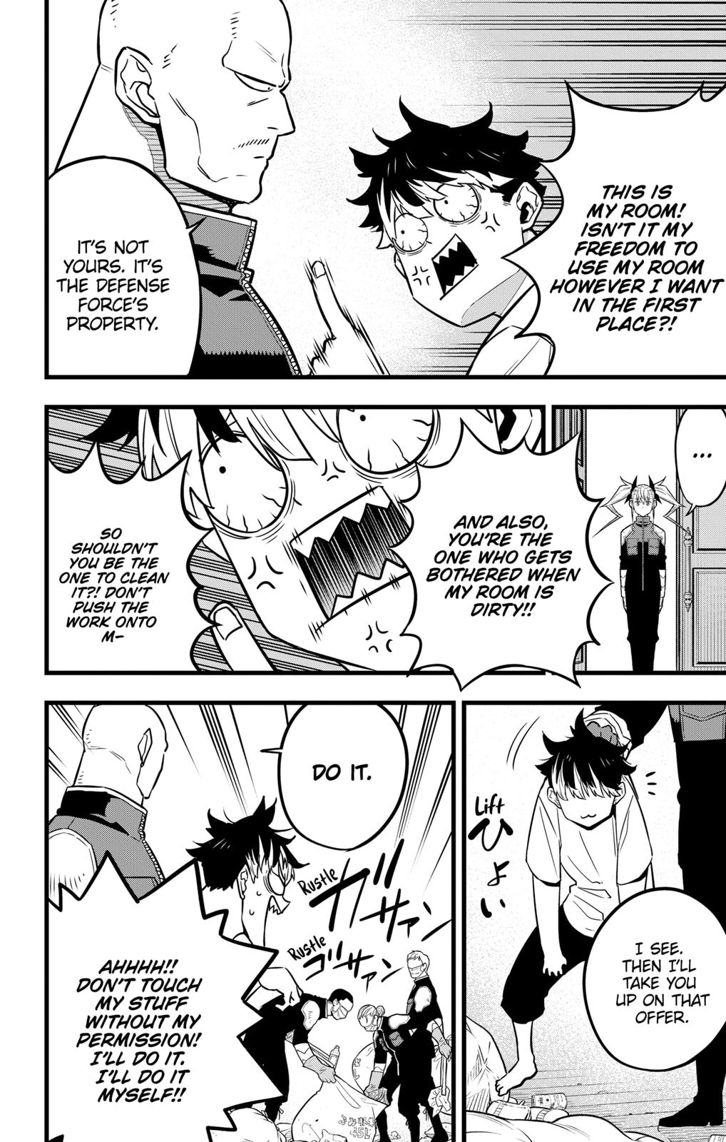 Read Kaiju No.8 ENGLISH Manga Online