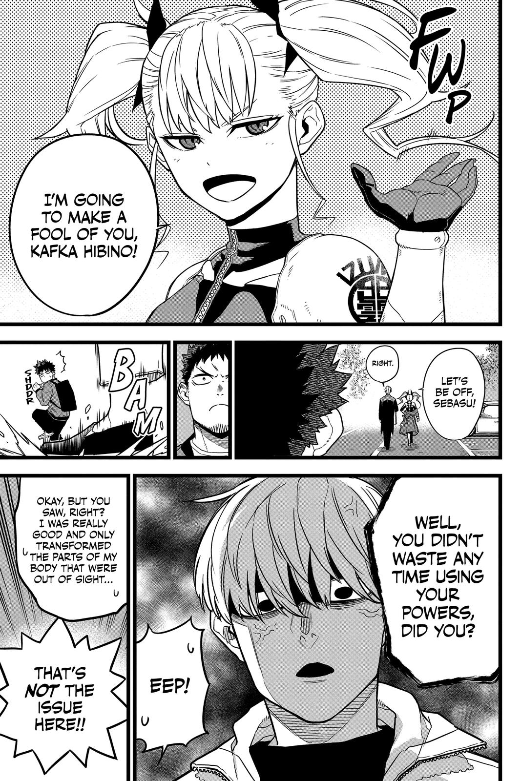 Read Kaiju No.8 ENGLISH Manga Online